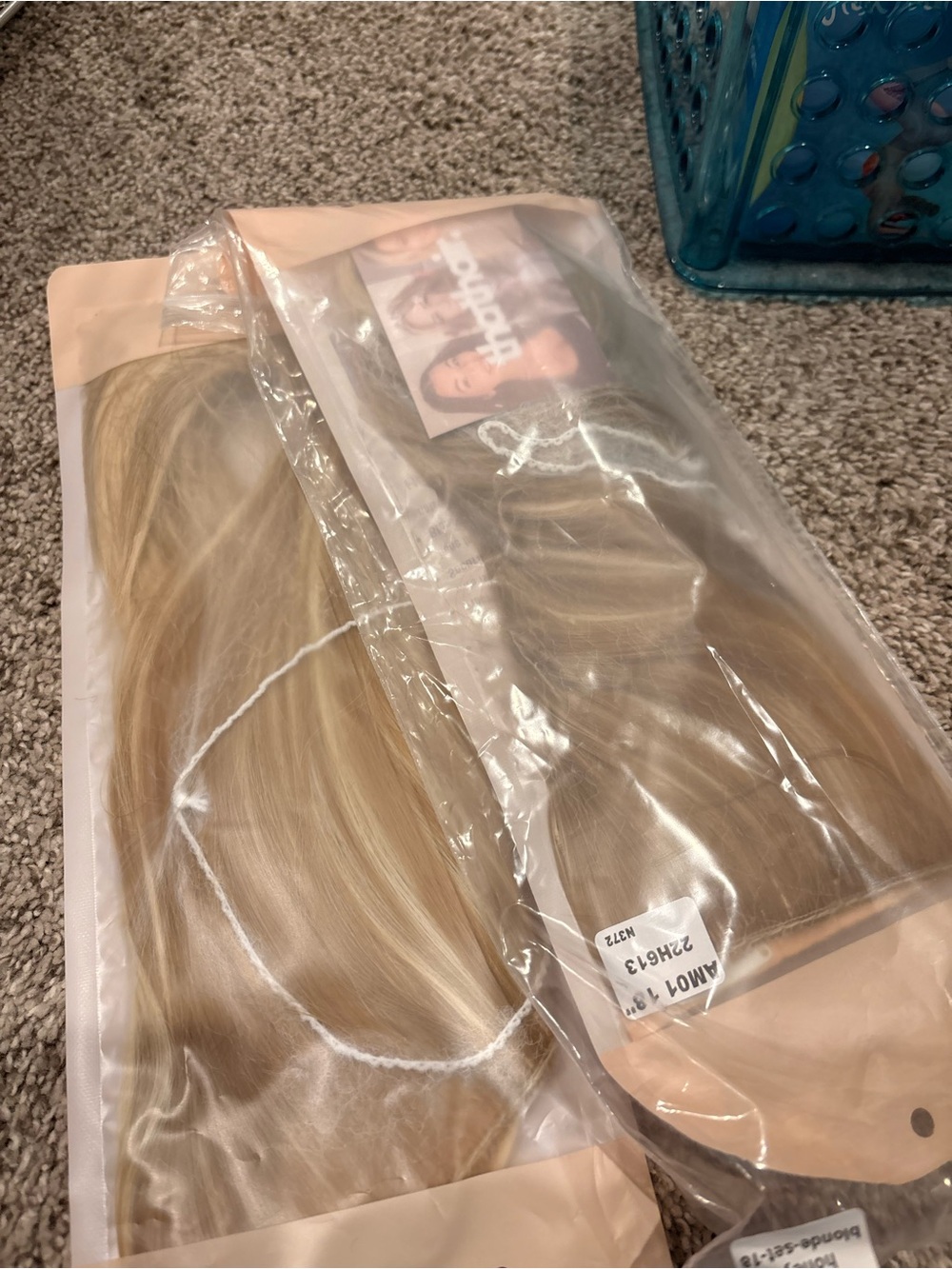 Blonde Clip-In Hair Extensions - Natural Blonde